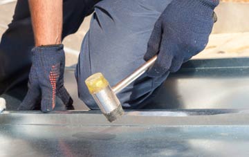 Lund metal flat roofing repairs
